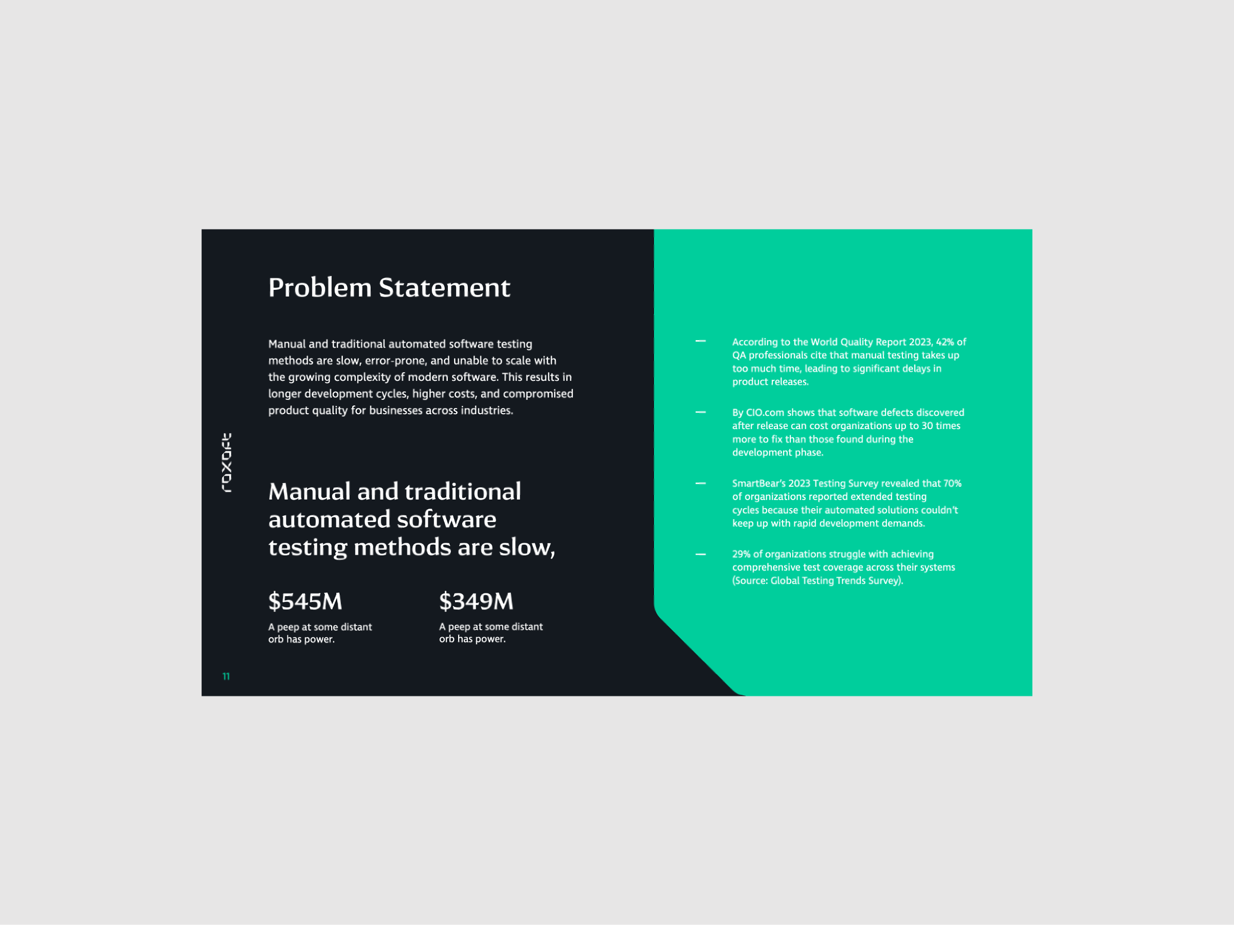 Example of Fast Track Presentation Revamp 