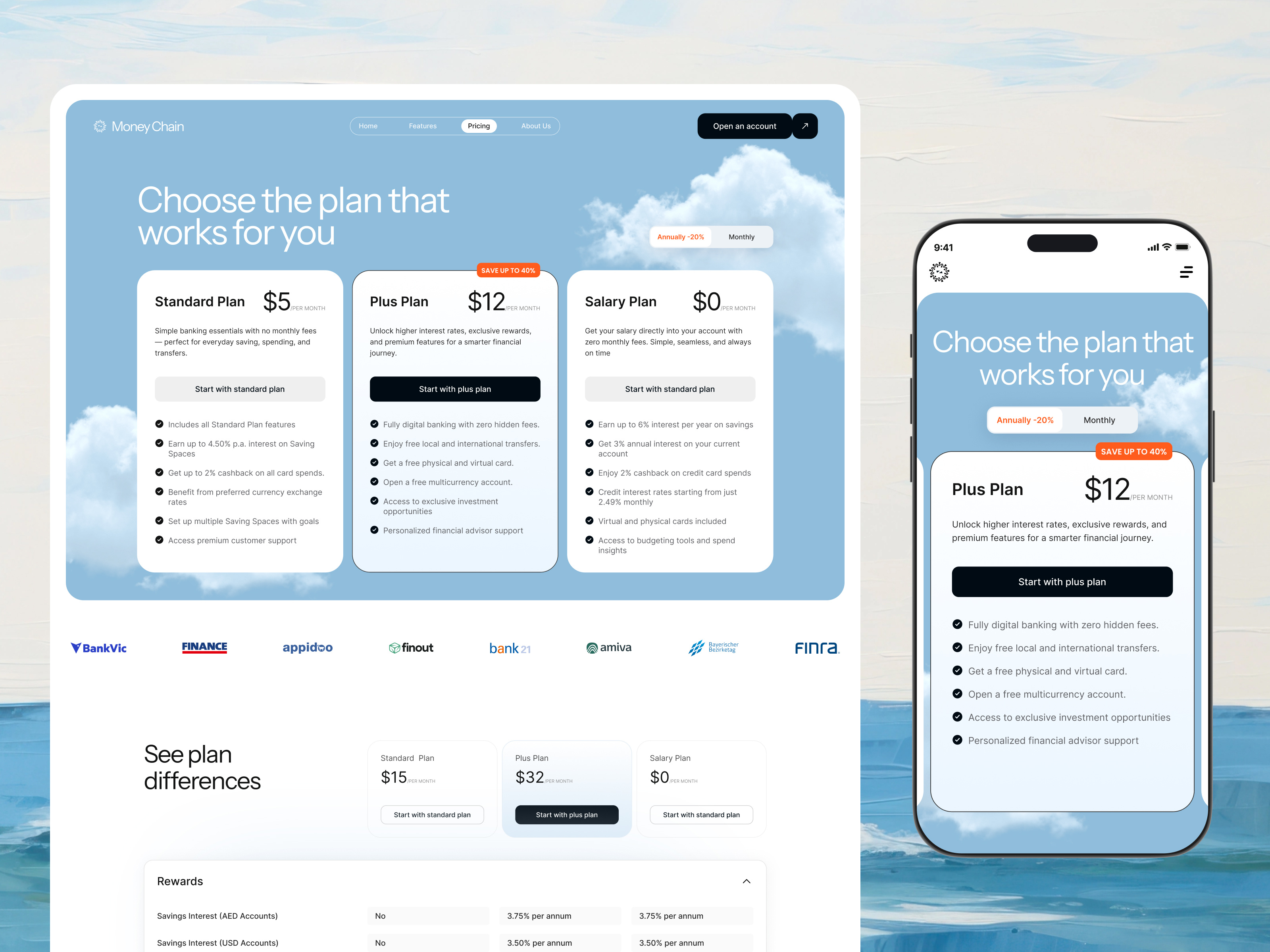 Example of Saa S Landing Page Design