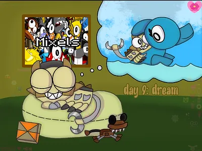 Maycean Day 9: dream art post art tag digital art drawing fan art illustration