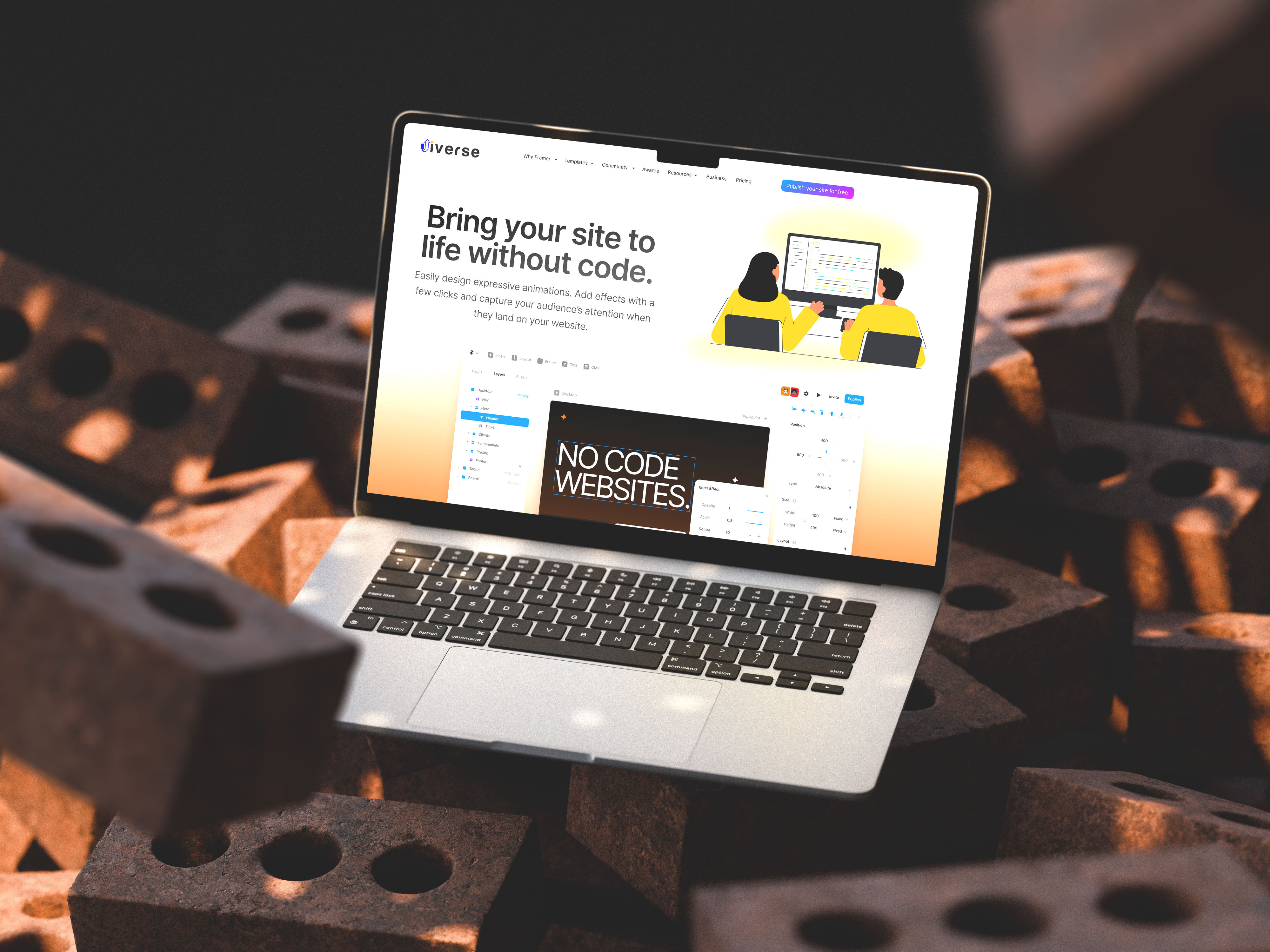 portfolio web page design for ( UI ) 3d animation branding dashboard design figma graphic design illustration logo motion graphics page ui ux