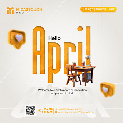My April Dump brand identity branding flyer graphic design social media