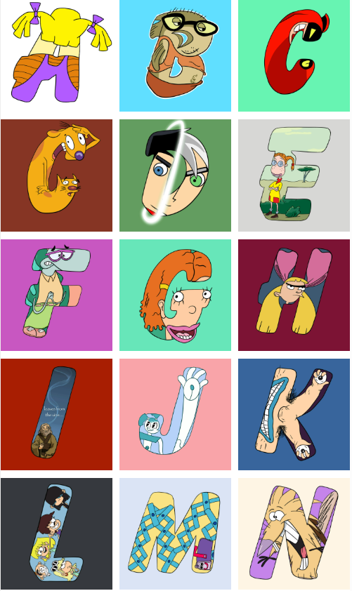 Nickelodeon Type (36daysoftype) 36daysoftype art character art design design challenge drawing font graphic design illustration letter art letters nickelodeon nostalgia type type challenge typeface vector