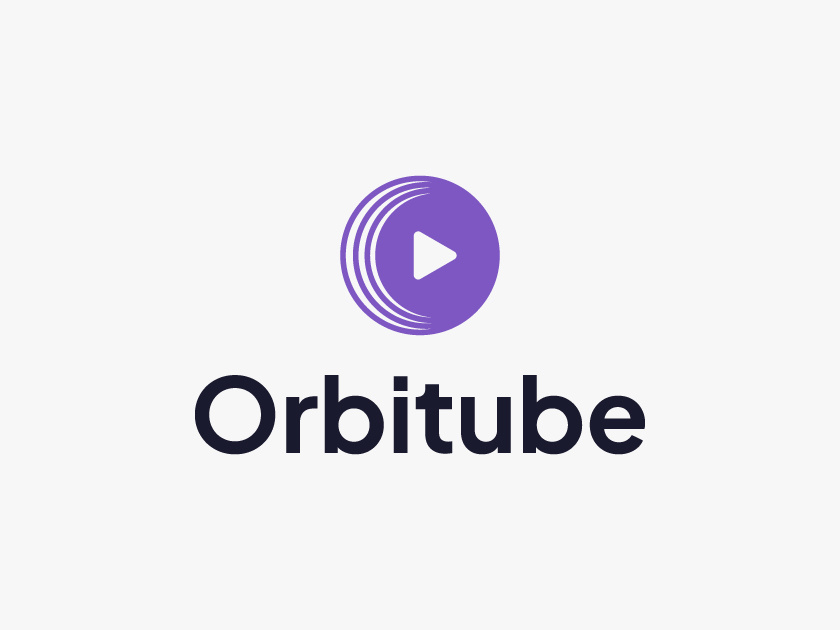 Orbitube – Media in Motion Streaming Platform Logo Design abstract logo branding business logo design flatdesign logo logodesign logos logotype media metion modernlogo o letter orbitube playicon startuplogo streaming platform streaminglogo techlogo videoapp