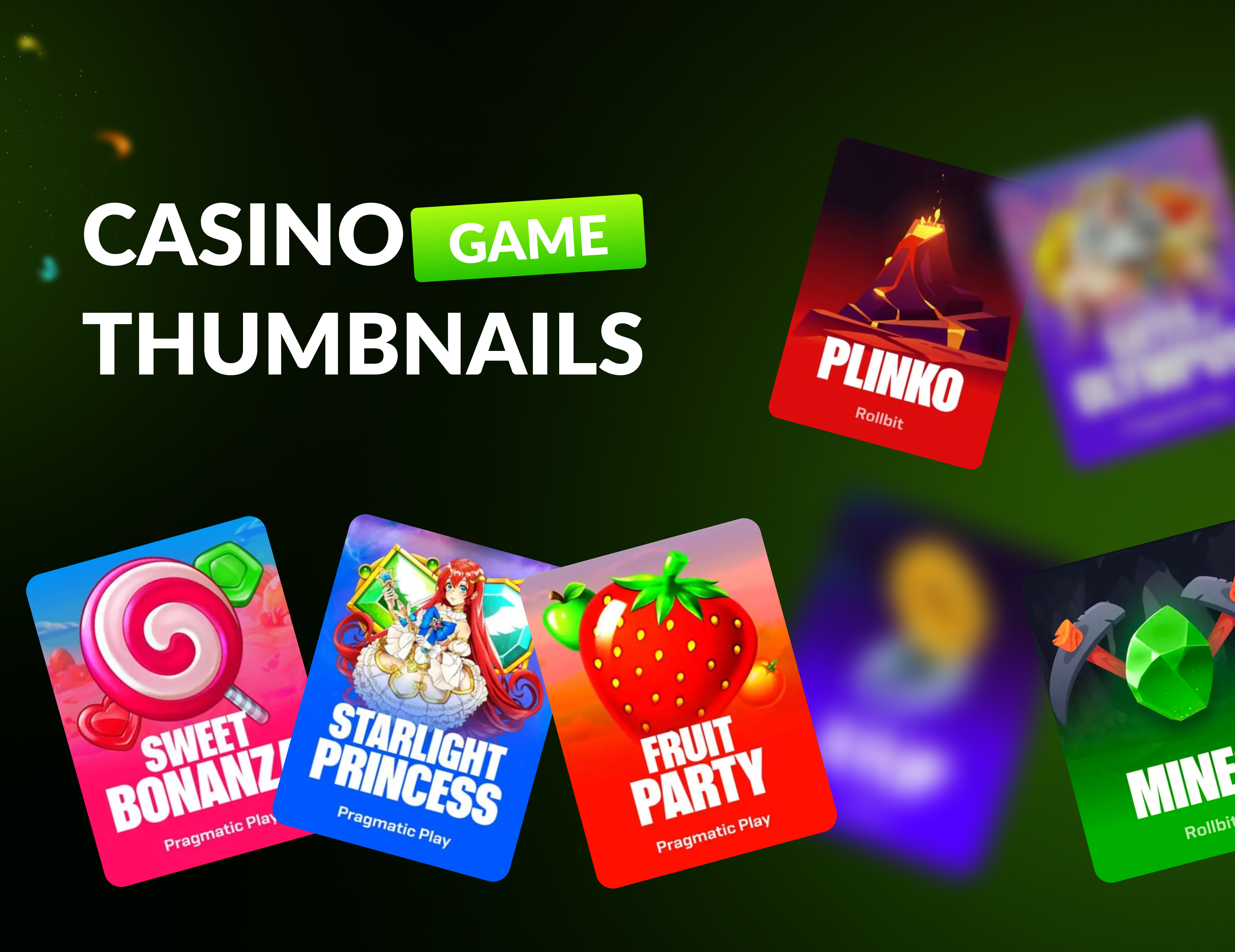 Example of Online Casino (Desktop + Mobile)
