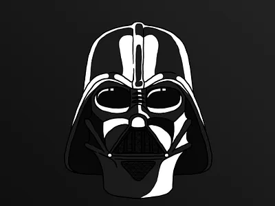 Star Wars Helmet : Darth Vader drawing fan art helmet illustration star wars