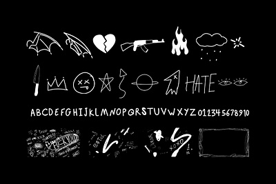 Scribble Elements creativeoverlays designinspiration doodlegraphics handdrawndesign pixflowdesigns scribbleelements sketchstyle transparentpngs visualstorytelling