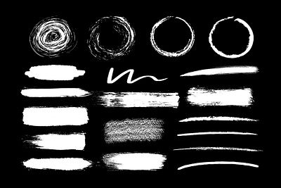 Brush Strokes brushstroketextures creativeoverlays customizablegraphics designinspiration graphicdesignresources handpainteddesign multipurposedesign pixflowdesigns vectorbrushstrokes