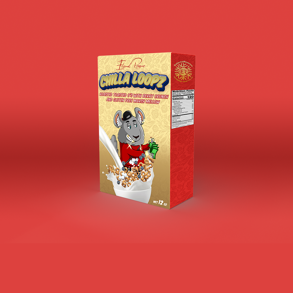 Example of Costumized Cereal Packaging Design