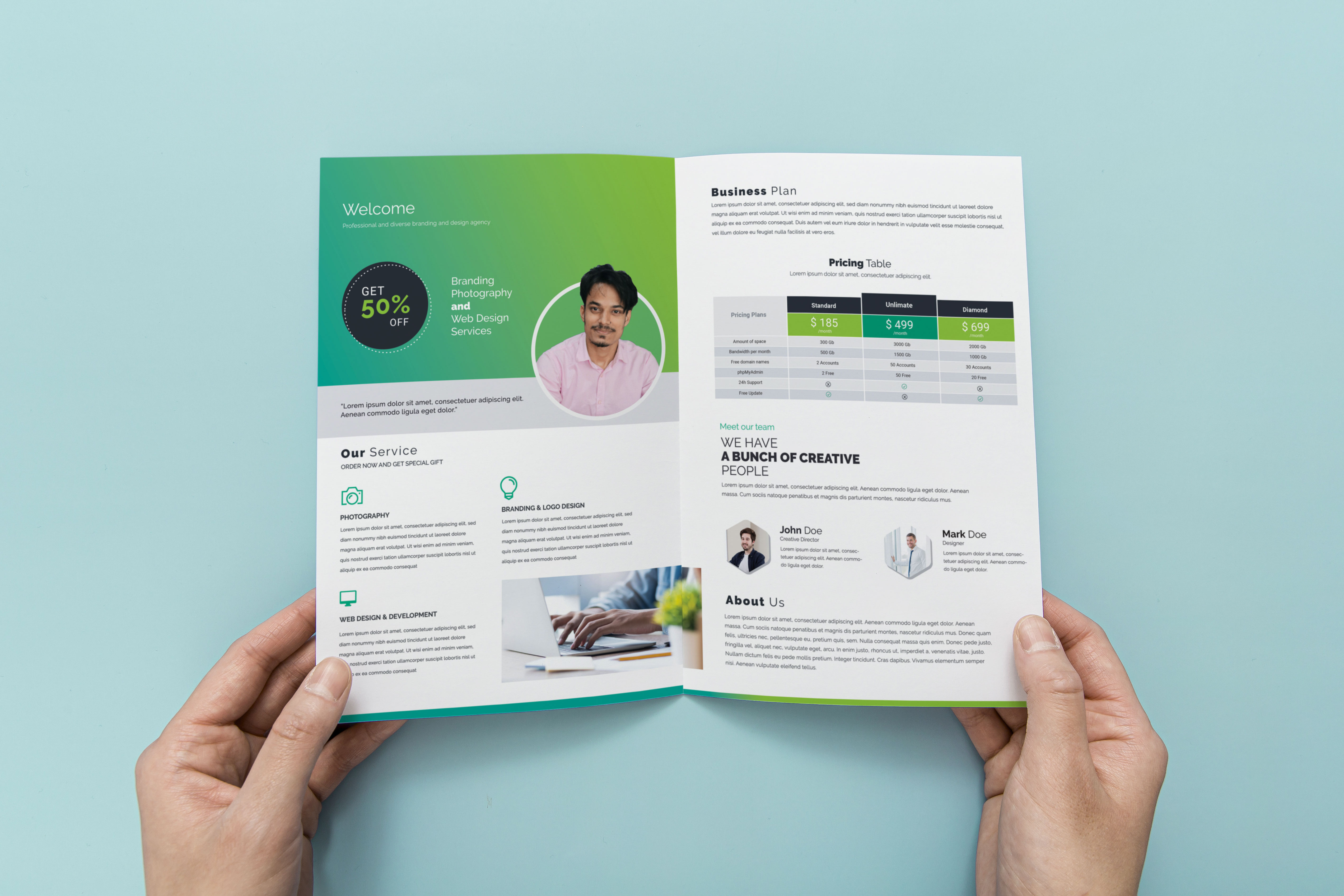 Example of Magazine Design, Brochure, Catalog