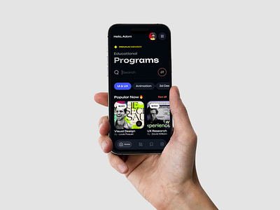 Ed-tech platform app bestdesign bestwork branding courses design edtech education figma figmaui illustration learning learningplatform practice rebound ui uidesign viral