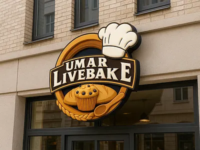 Freshly Baked Identity 🍞 | Umar LiveBak Logo Design bakerybranding bakerydesign bakerylogo brandidentity branding breadlogo creativeagency customlogo foodbrand foodlogo graphicdesign logo logodesign logoinspiration logomark odleans typographylogo