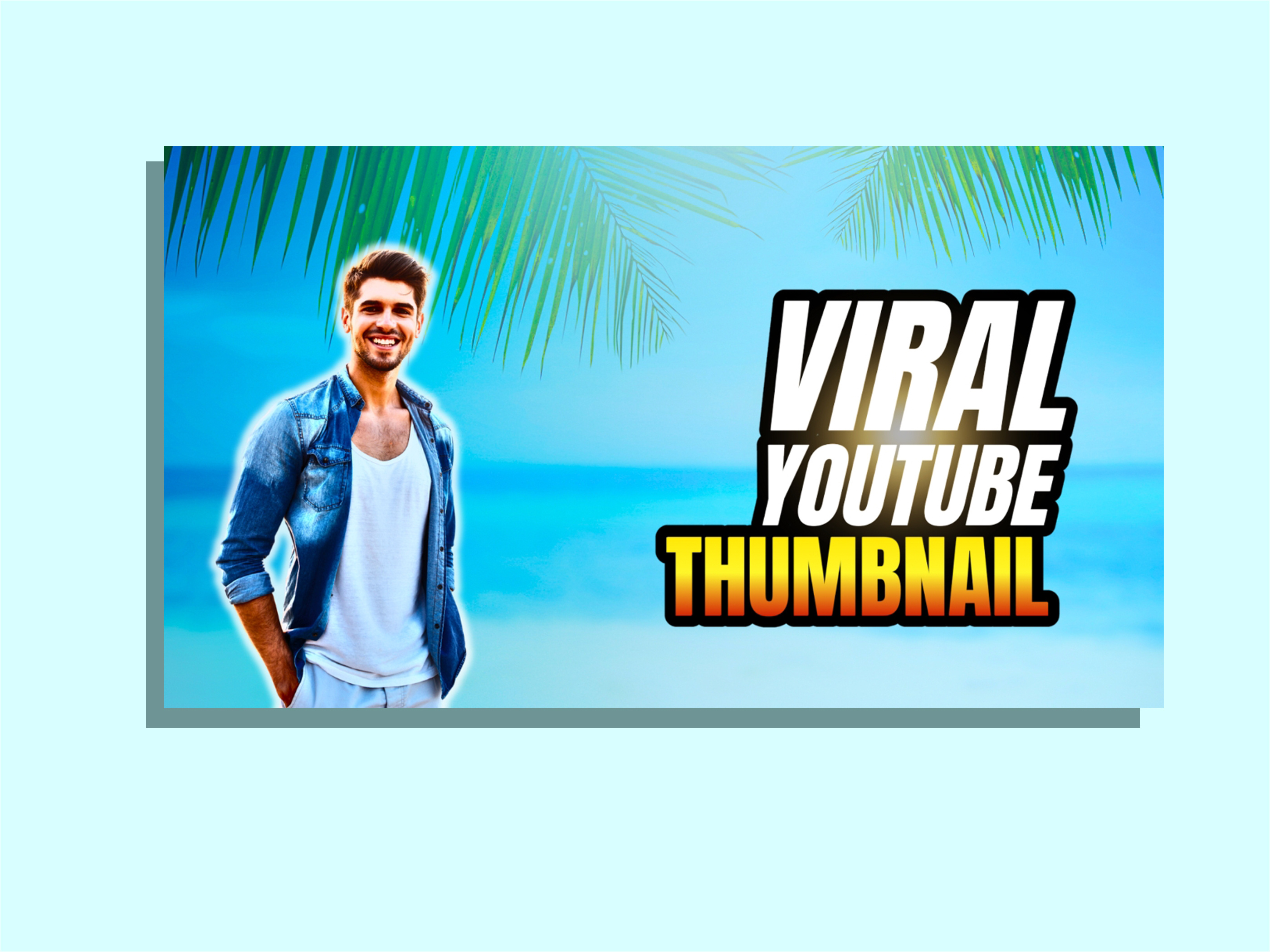🔥 Viral YouTube Thumbnail Design 🔥 clickbait design