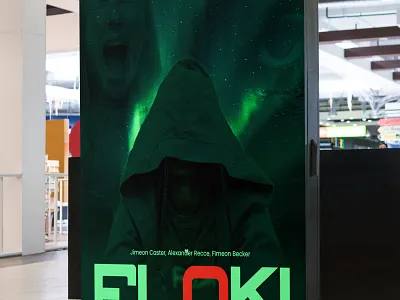 Movie Poster (Floki) concept art film filmdesign floki graphic design manipulation movie movieposter movieposterdesign movieposters photoshop poster design visualart