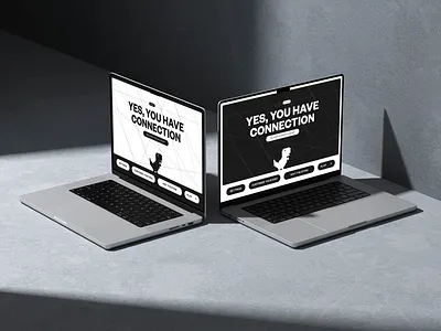 Dinosaur website game black design dinosaur game landing page online games ui website white