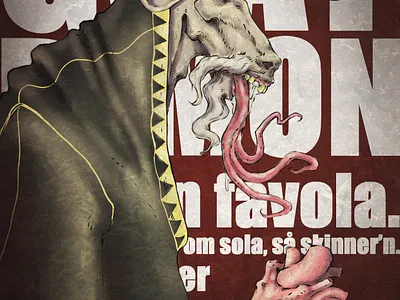 "Goat Demon" Digital Drawing art character design comics digital art digital drawing