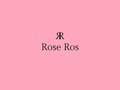 Rose Ros branding design illustration