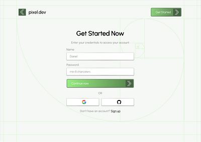 pixeldotdev sign in