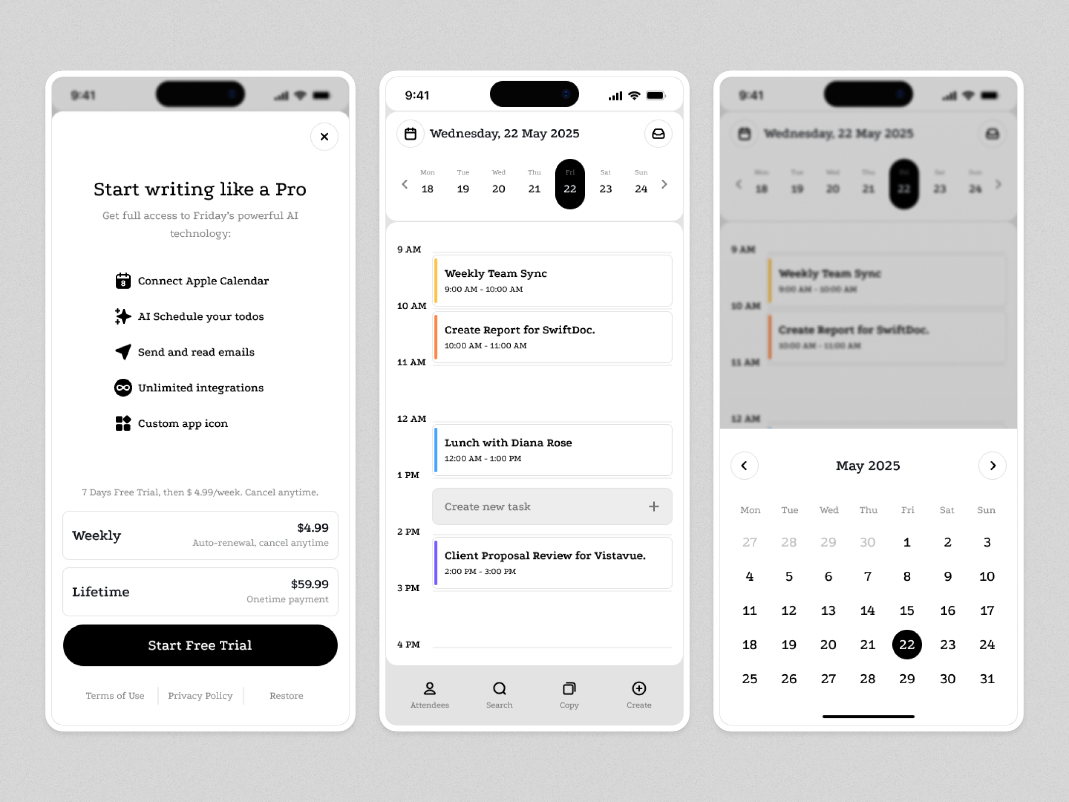 Planvelope | Mobile App Design📨 app calendar clean design email ios mail management mobile modern planner productivity service smart suarasa task tools ui website