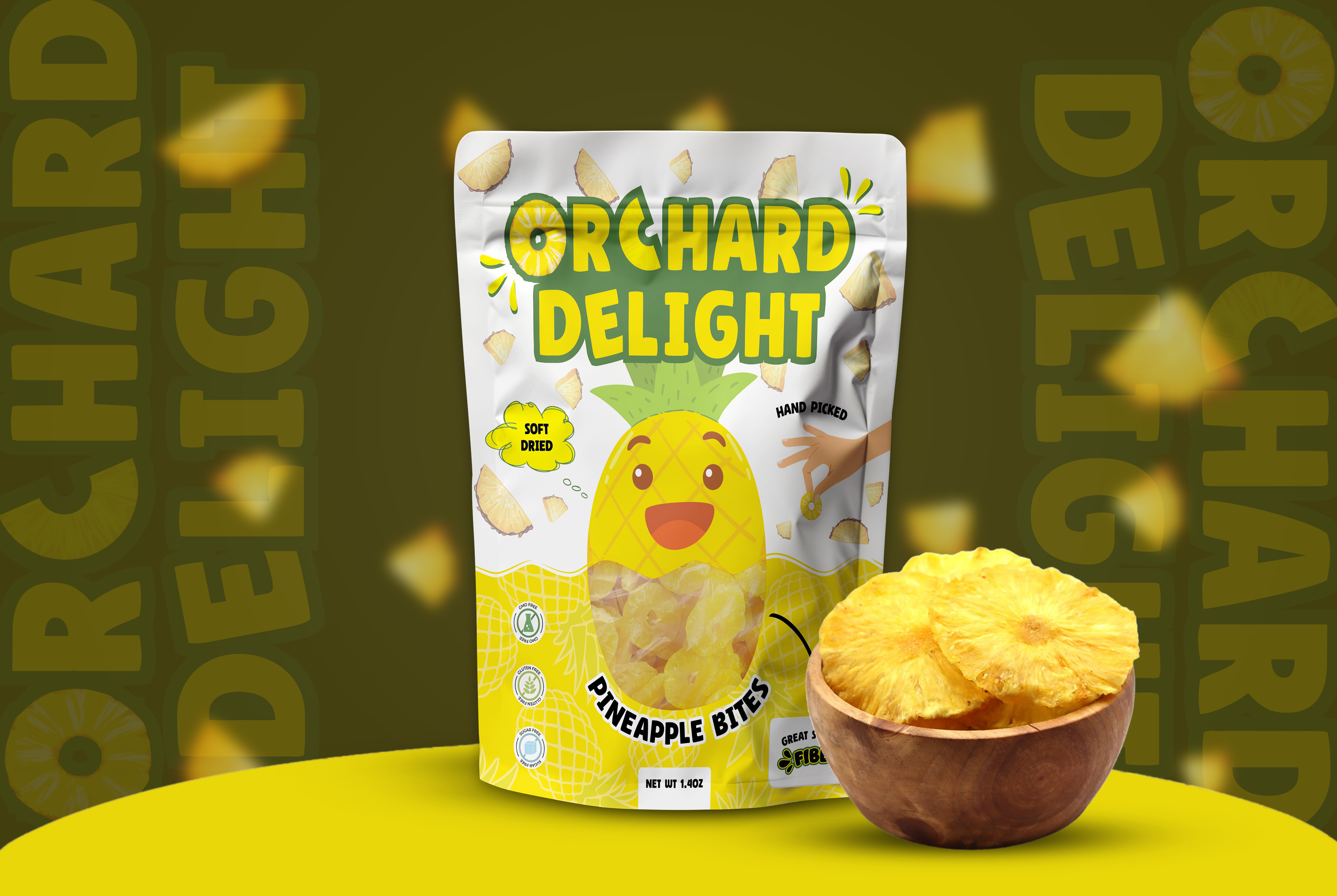 Example of Minimal Packaging Design &  Pouch Design