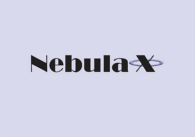 NebulaX – Futuristic Tech Logo Concept