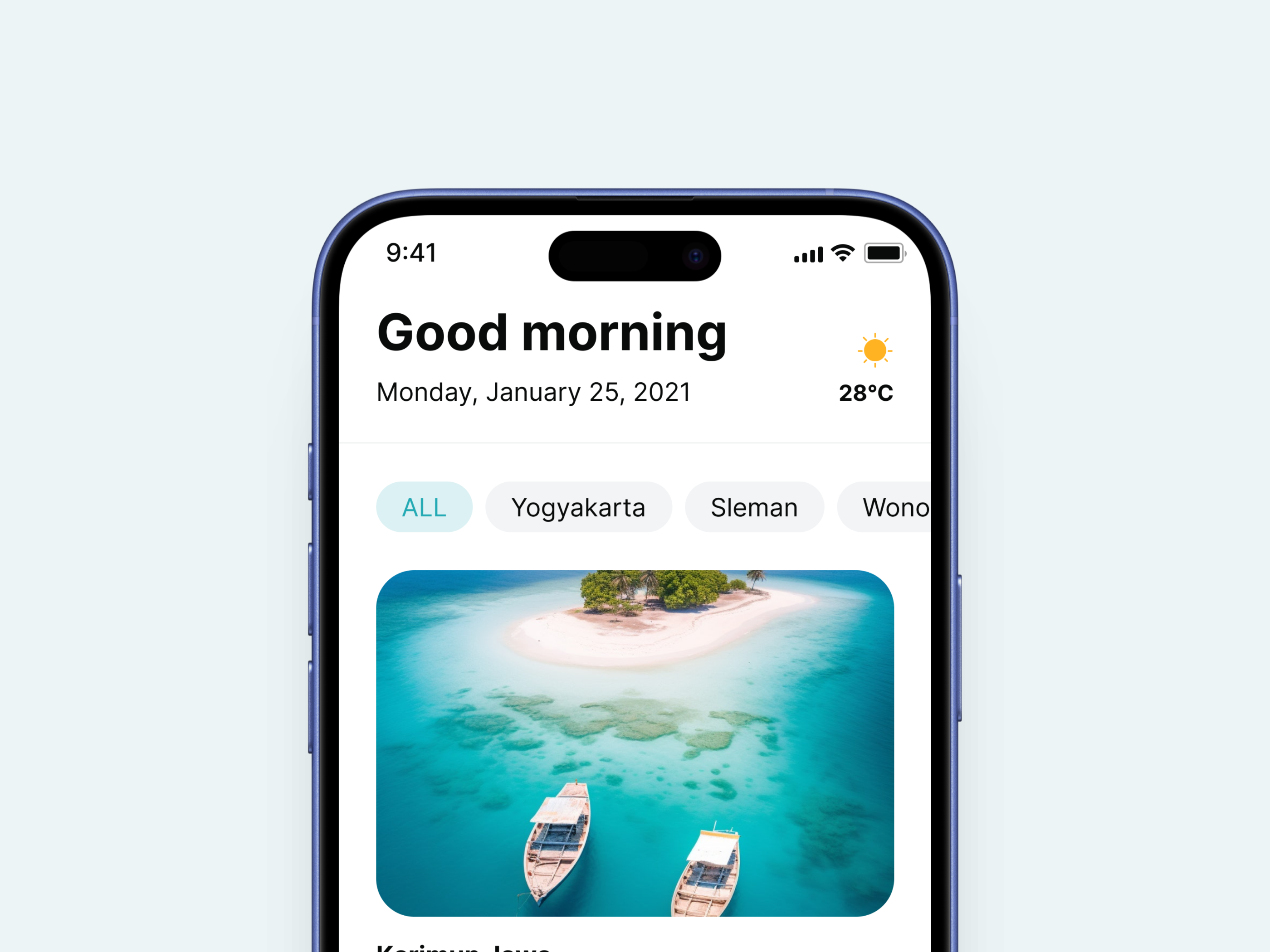 Example of Mobile App Design With Figma