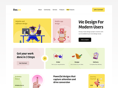 Das.co Creative Agency Website Design. agency agencylandingpagedesign business creativeagency creativedesign design2025 designconcept designinspiration designtrend digitalagency figmadesign illustration landingpage latestdesign minimaldesign uidesign uiuxdesign uxdesign webdesign