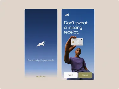 Finance App - equinoxa app branding color design illustration iphone logo page ui web