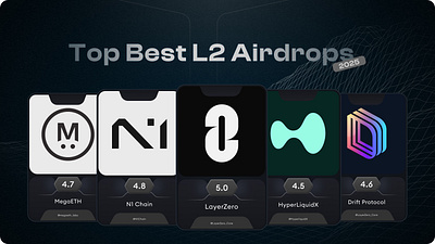 Best L2 Airdrop Graphic design figma graphic design illustration web3