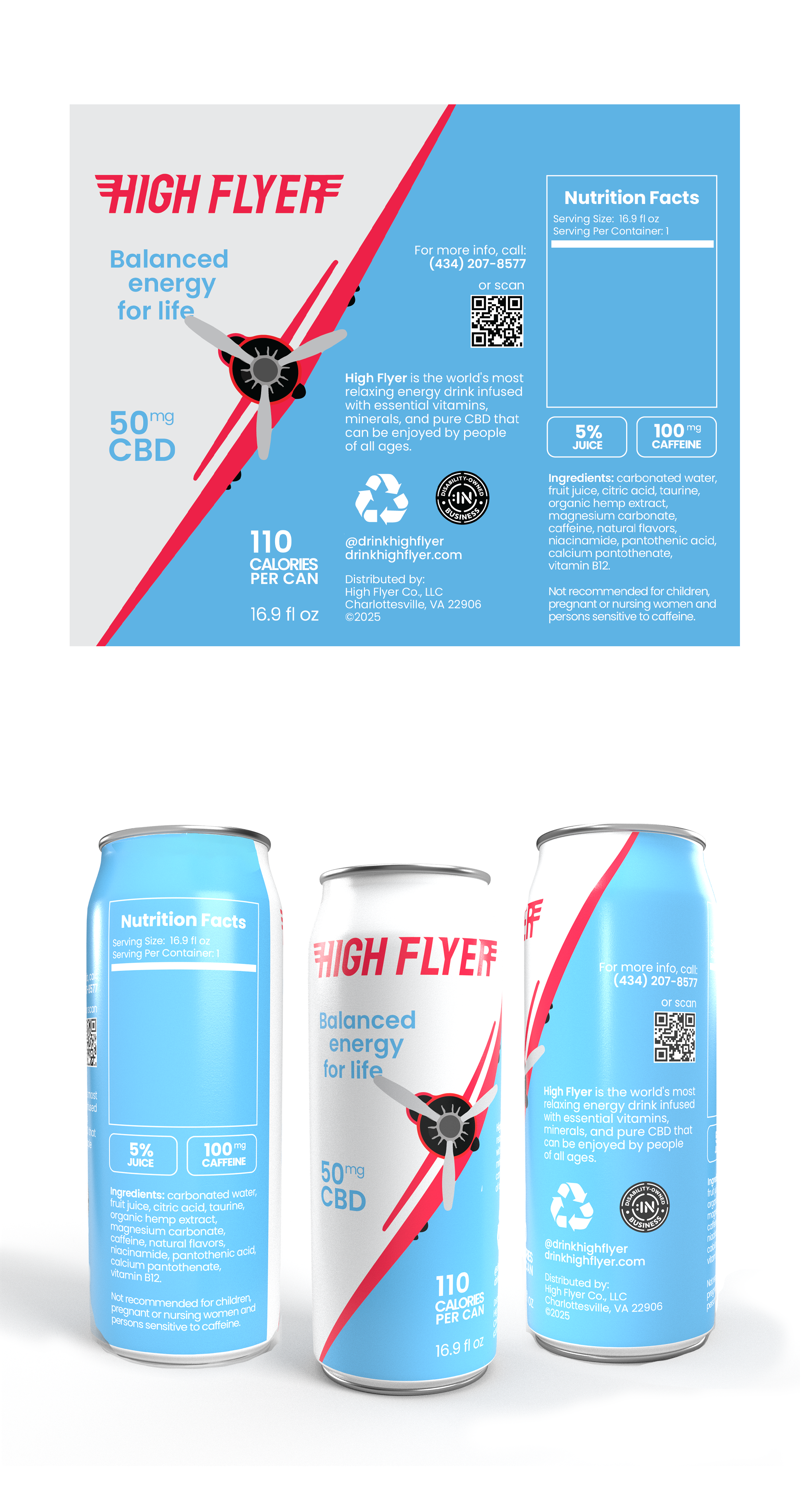 Packaging concept for energy drink beverage can design energy drink label packaging plane