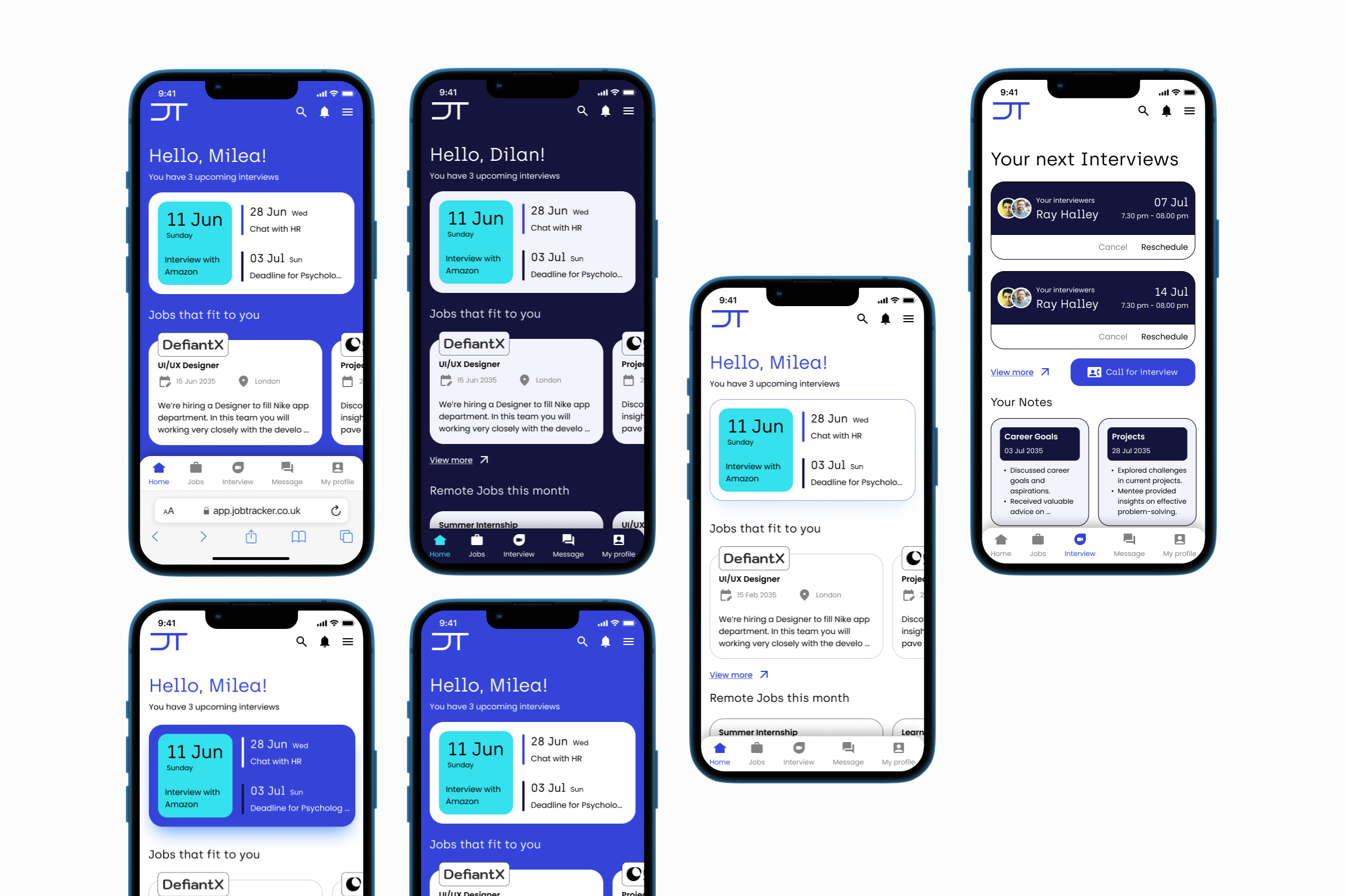 Example of Mobile App Design