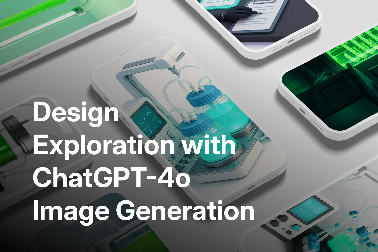 🧪 Design Exploration with ChatGPT-4o Image Generation 3d illustration chatgpt figma ui ui ux