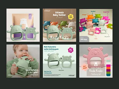 Infatot Baby - Ads - Amazon Listing amazon amazon listing editing graphic design instagram ads photo editing social media social media ads