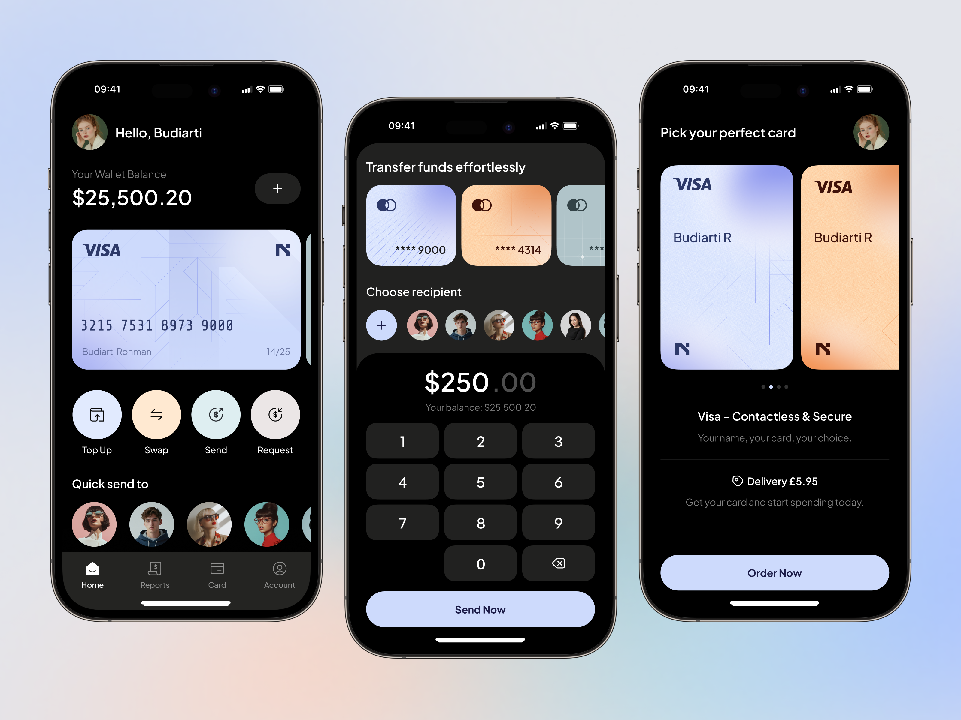 Example of Mobile App UI/UX Design (From 5 Screens)