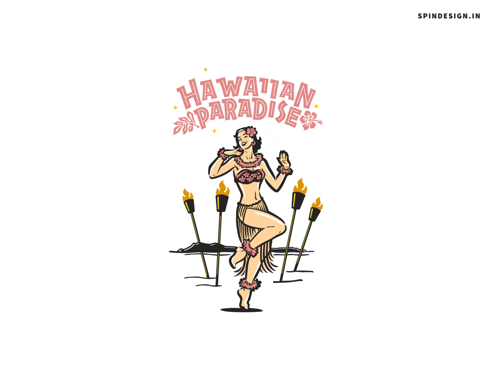 Example of Retro Art Illustrations