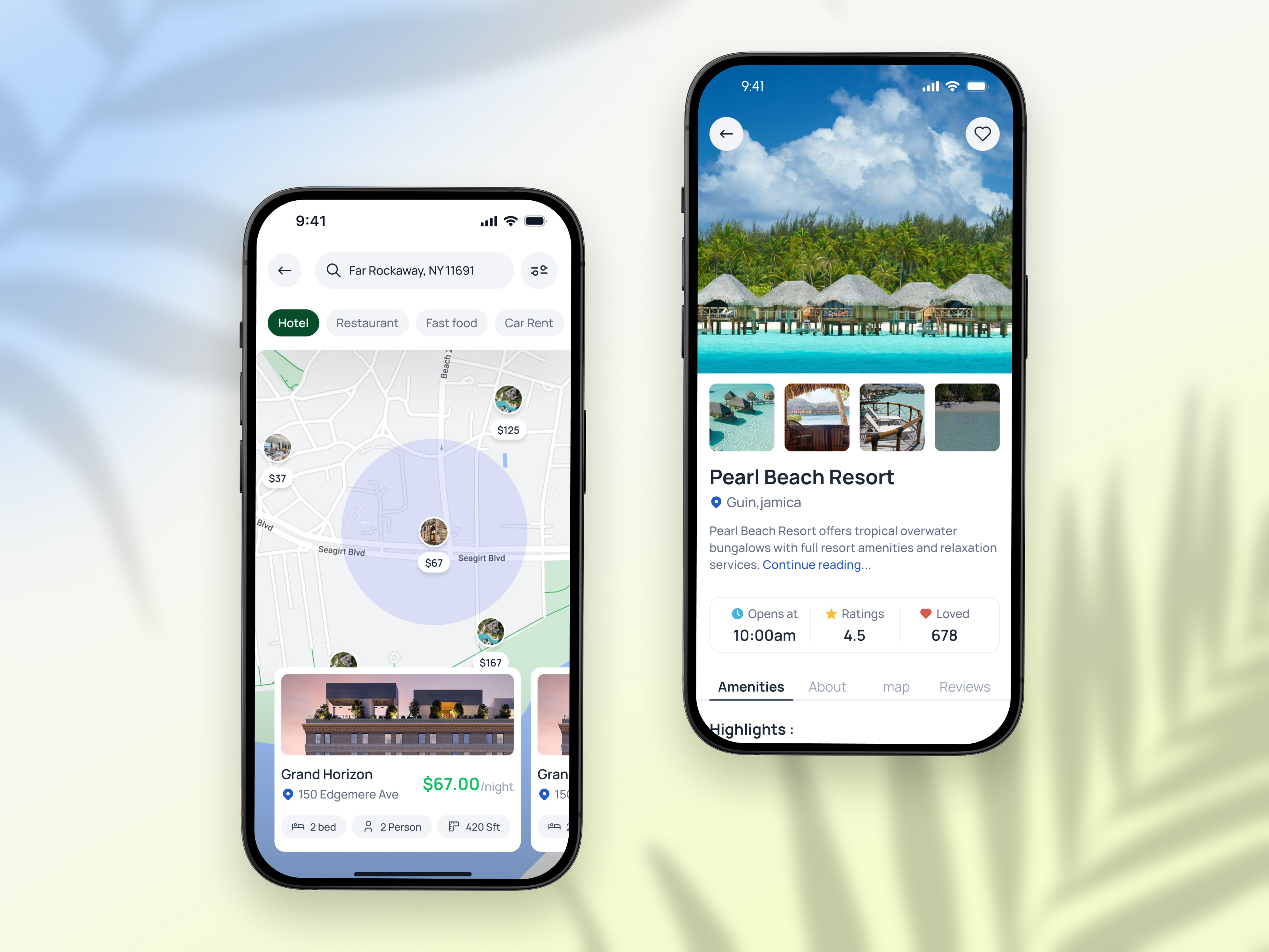 Example of Mobile App UI/UX Design — I Os & Android