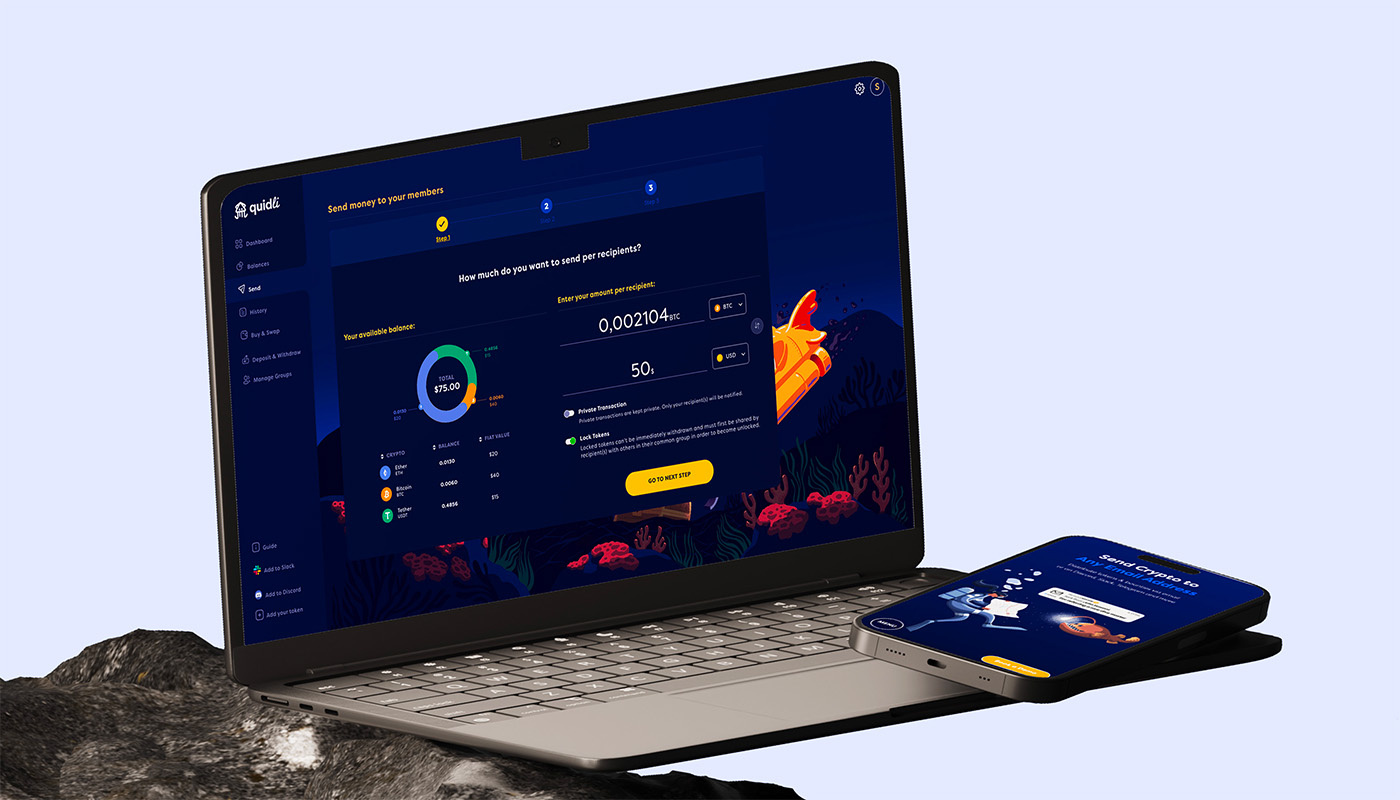 Example of Dashboard Design UI