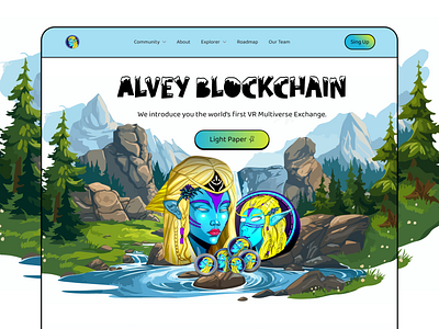 Alvey blockchain_Wallet Landing Page blockchain brand guide crypto crypto exchange crypto film industry crypto meme dapp decentralized cinema film landing page investment logo minimal platform product design responsive design space uiux user engagement web platform