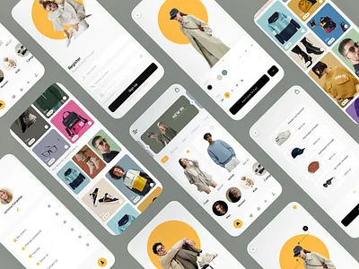🧶 Fashion style app ui design appredesign fashiondesign figmadesign graphic design shoppingapp ui