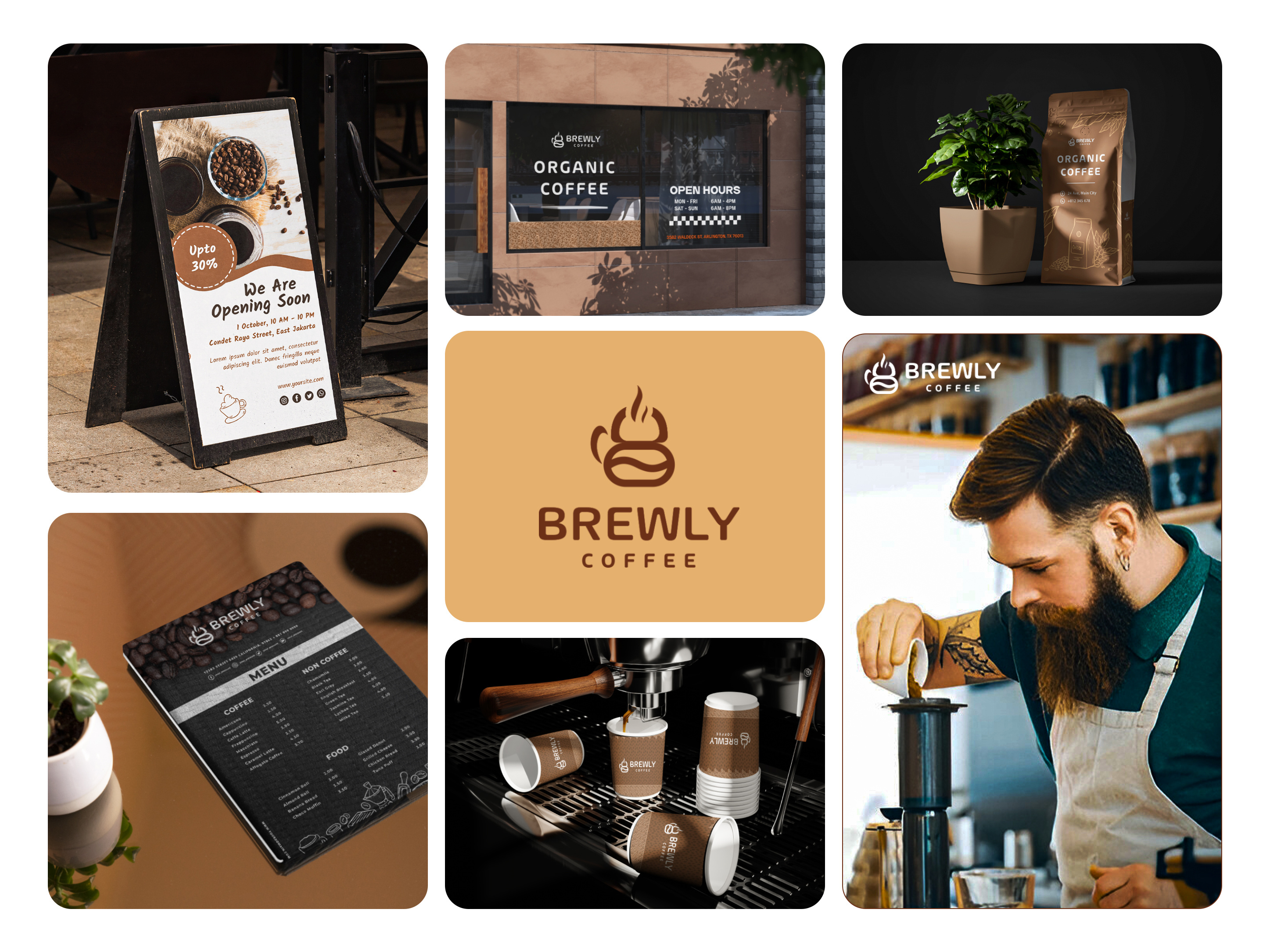 Coffee Logo - Brand Identity Design brand design brand identity design branding branding kit cafe coffee logo coffee shop logo europe coffee logo logo design logo mark logo type restaurant branding visual design