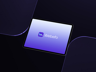 Webefo branding faruart logo logodesign minimal logo techlogo