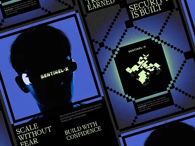 SentinelX — Web3 Security Branding 3d ai animation brand book brand guidelines brand identity brand strategy branding cybersecurity graphic design logo logo design visual identity web3