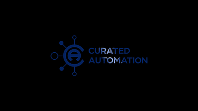 Curated Logo Automation animation logo