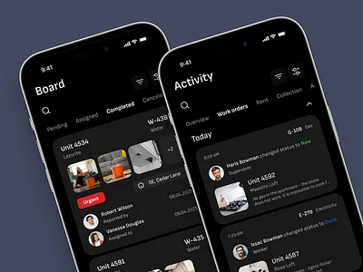 Property Management Mobile App UI Design app design app interface application ui mobile mobile app design mobile app ui mobile ui modern app ui modern ui property mobile app ui design ui ux ui ux design