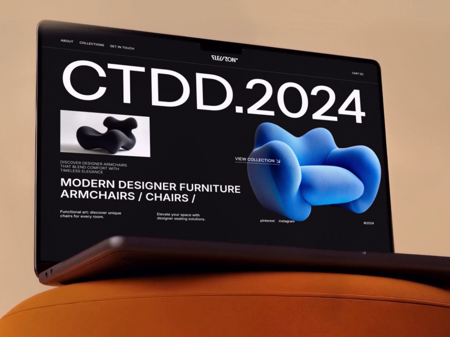 Example of Minimalistic Furniture Shop