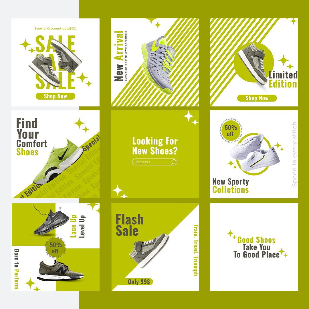Sports Shoes POst designs branding graphic design logo photoshop post poster