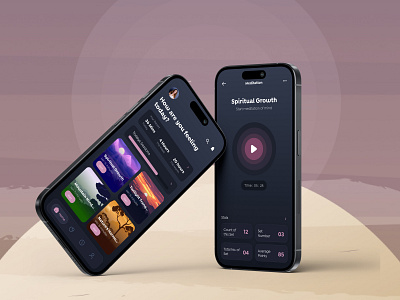 Yoga & Meditation App UI – Design for Daily Calm & inner Balance clean fitness health healthy life style ill illustration meditaion app mindful app minimal minimal design mobile app design netro netro systems software development agency ui wellness yoga app yoga application yoga meditation mobile app