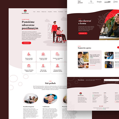 Muchotravka branding disabilities illustration layout ui ux webdesign