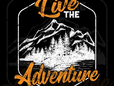 Hiking Design adobe adobe illustrator adobe photoshop illustration merch typography