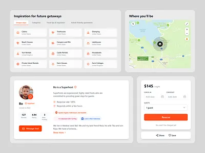 StayBNB - Vacation Rental Marketplace Design Concept airbnbredesign branding figmadesign marketplaceapp propertybooking travelappdesign traveltech uidesign uiux vacationrental