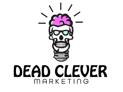 Dead Clever brand branding design graphic design illustration logo mascot sports logo vector